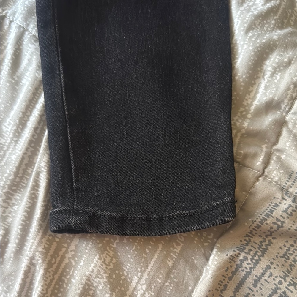 Amira Black Distressed Jeans - Picture 6 of 9